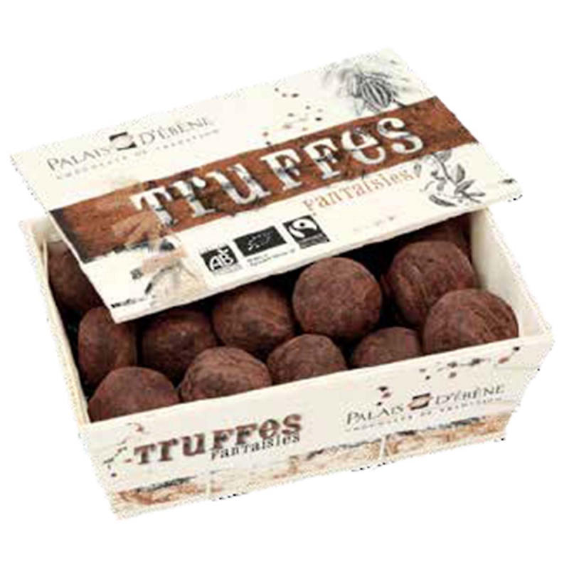 Houtkistje truffels