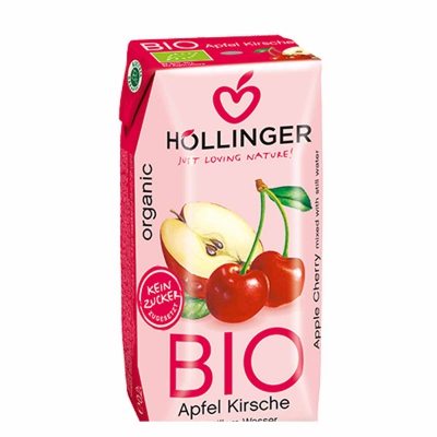 Appel-kersensap 3x200ml HOLLINGER