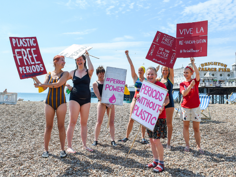 Een menstruatiecyclus zonder plastic