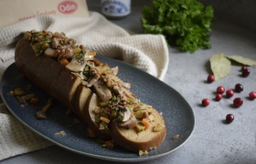 Gevulde vegan rollade
