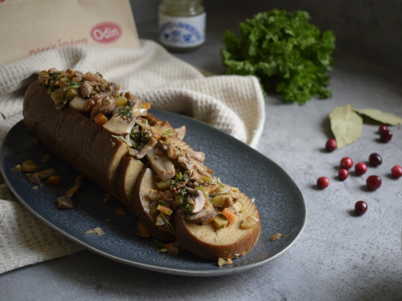 Gevulde vegan rollade