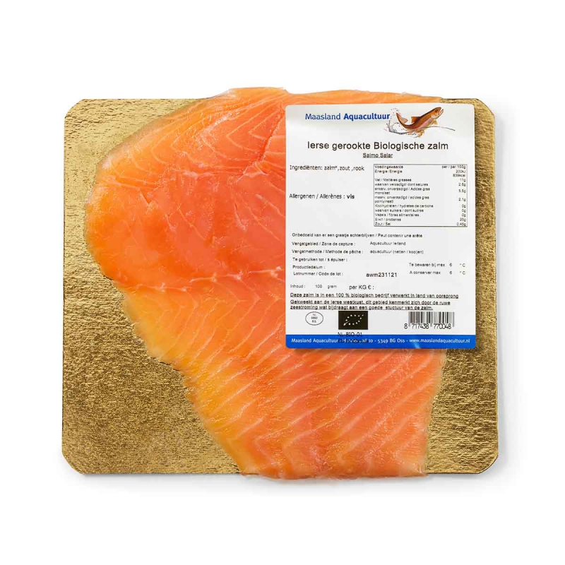 Gerookte ierse zalmfilet