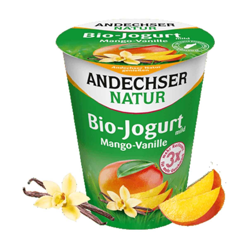 Yoghurt mango-vanille (beker)