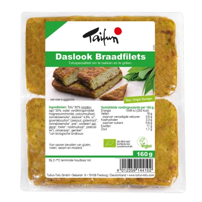 Braadfilet daslook vegan TAIFUN