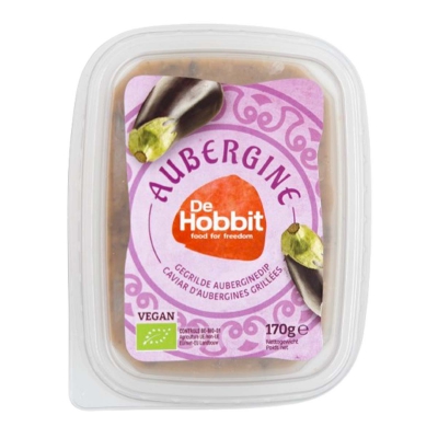 Aubergine spread vegan HOBBIT