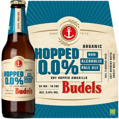 Hopped 0,0% 6-pack (6x0,3l) BUDELS