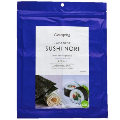 Sushi nori vellen geroosterd CLEARSPRING