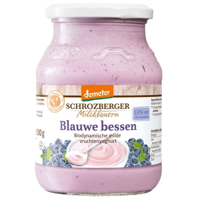 Yoghurt blauwe bessen SCHROZBERGER