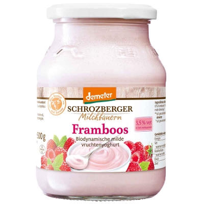 Yoghurt frambozen SCHROZBERGER