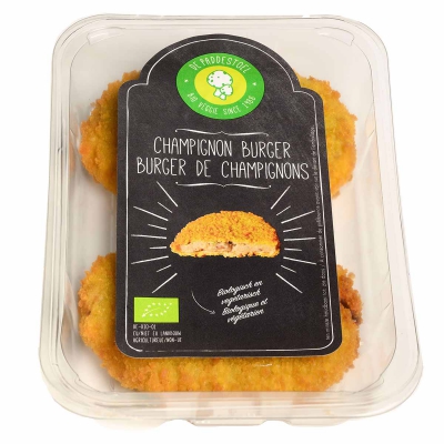 Champignonburger PADDESTOEL