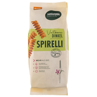 Spirelli spelt volkoren NATURATA