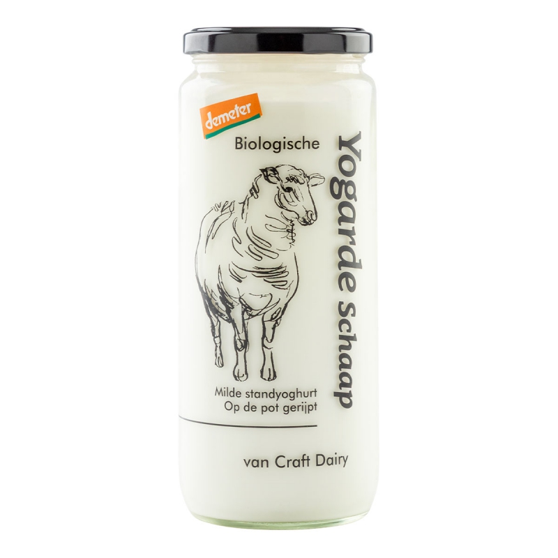 Yogarde schaap glas