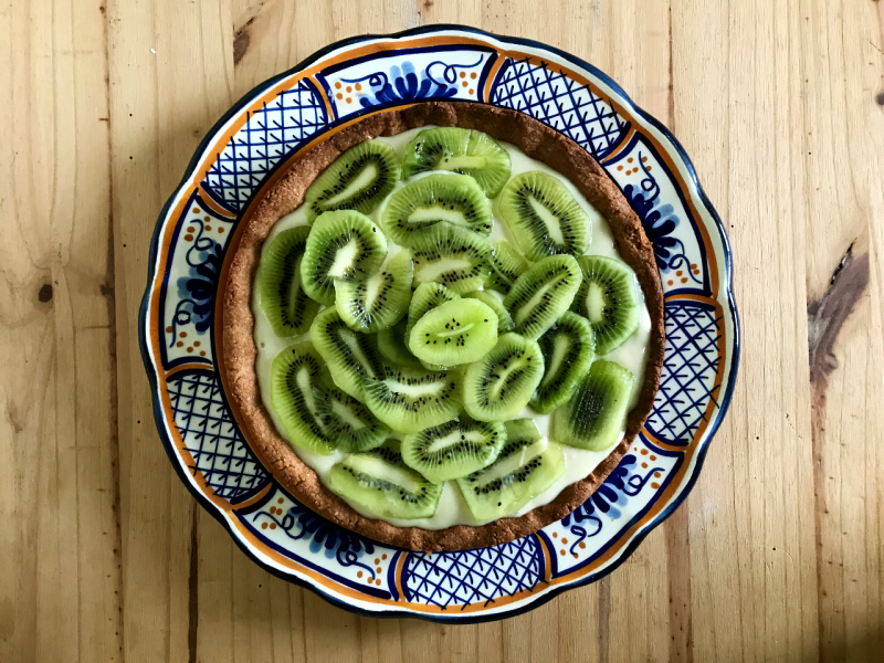 Vegan kiwitaart