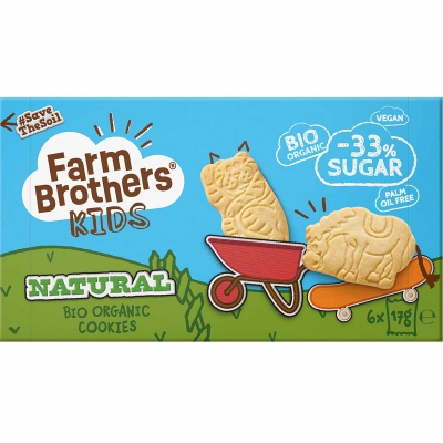 Kids naturel koekjes FARM BROTHERS