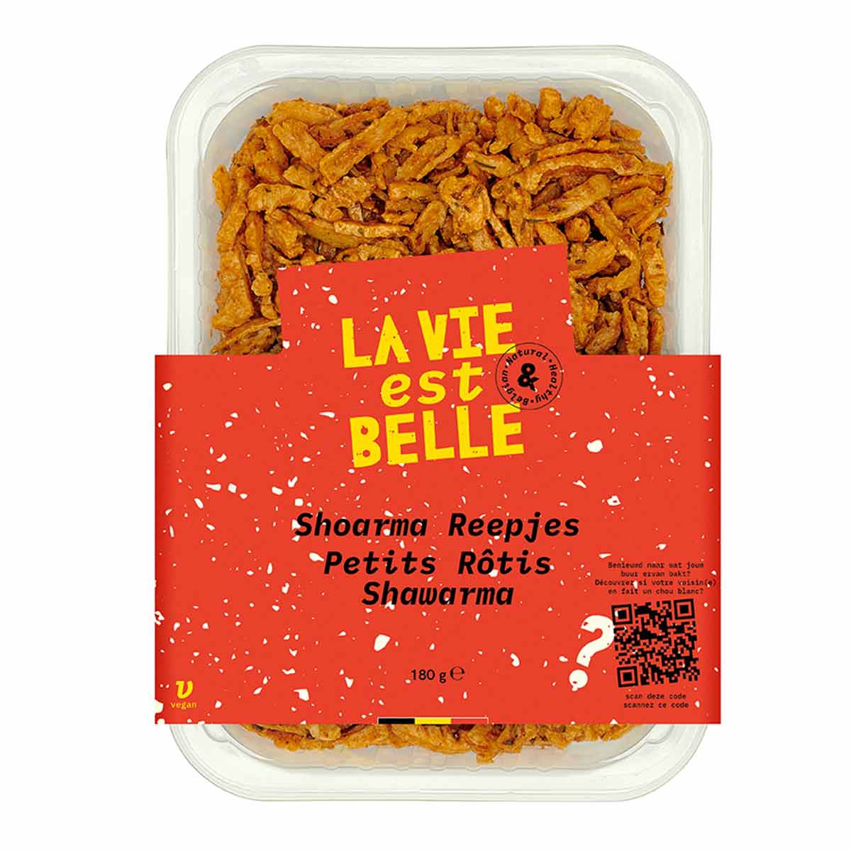 Shoarma reepjes vegan