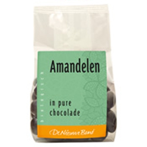 Amandelen choco puur