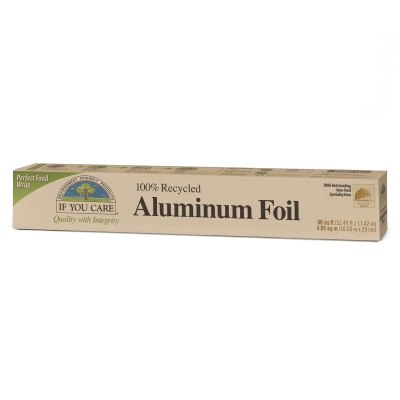 Aluminiumfolie gerecycled IF YOU CARE