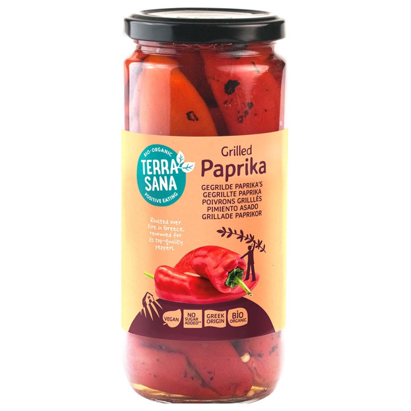 Gegrilde paprika