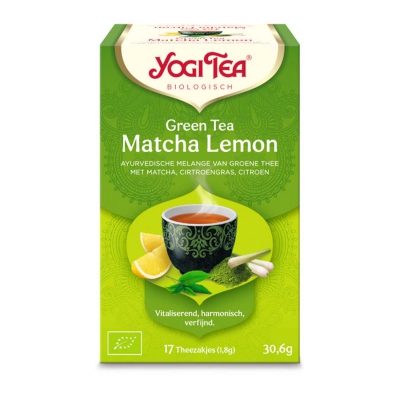 Green matcha lemon thee YOGI TEA
