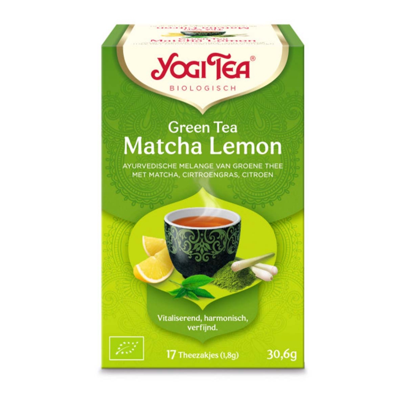 Green matcha lemon thee