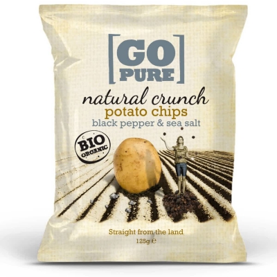 Chips blackpepper seasalt GO PURE