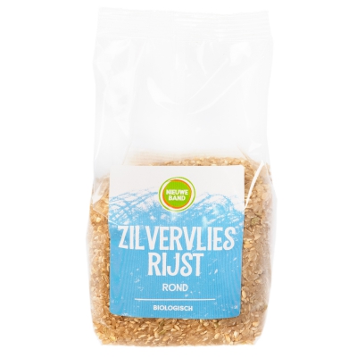 Zilvervliesrijst rond NIEUWE BAND