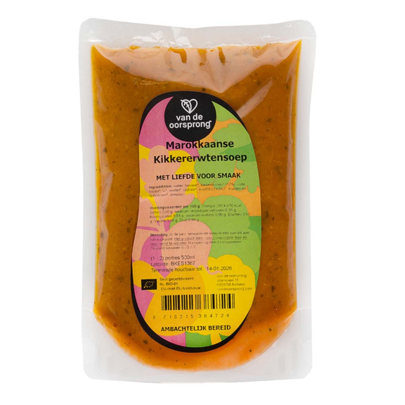 Marokkaanse kikkererwtensoep