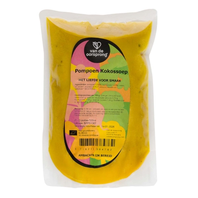 Pompoen kokossoep DE OORSPRONG
