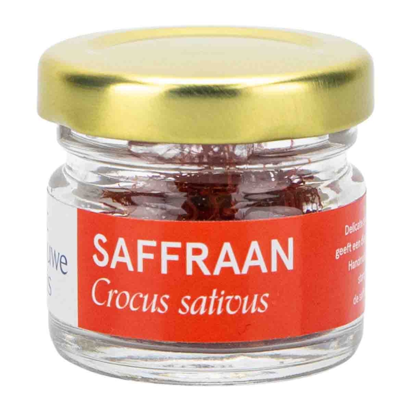 Saffraan in glas