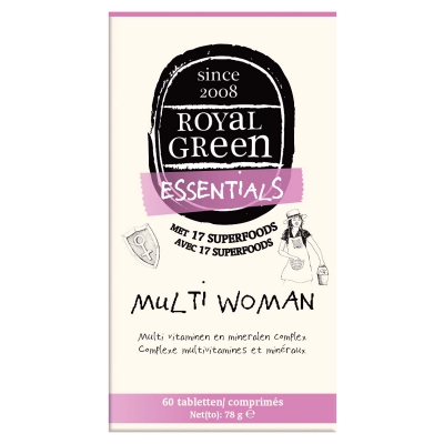 Multi vitaminen vrouw ROYAL GREEN