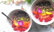 Regenboog smoothie bowl