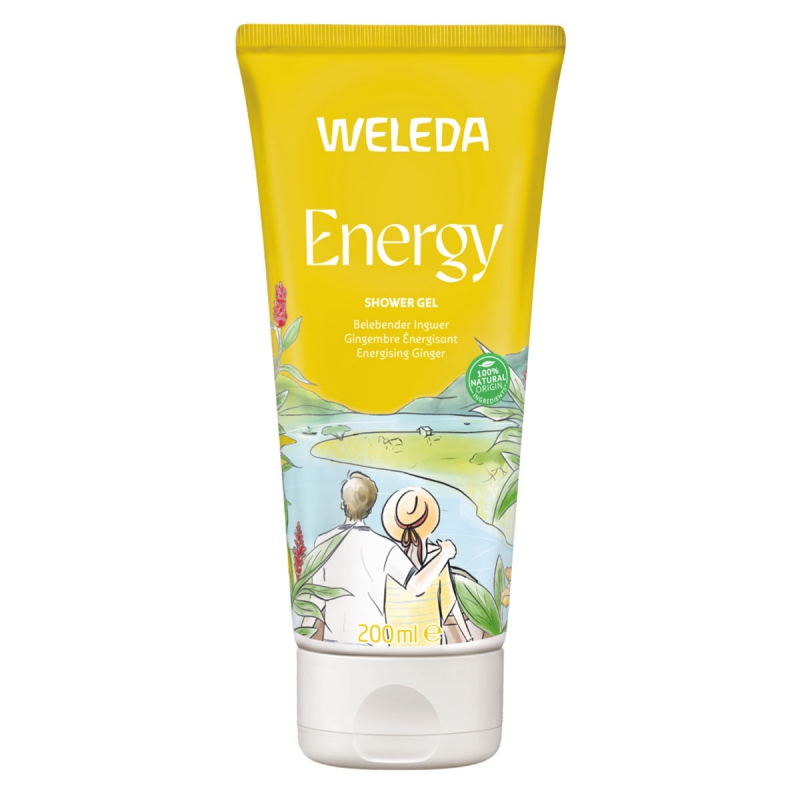 Energy douchegel gember