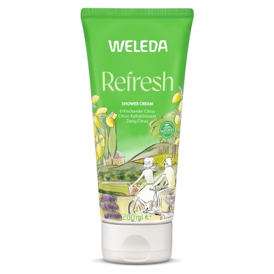 Refresh douchecreme citrus WELEDA