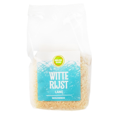 Witte rijst lang NIEUWE BAND