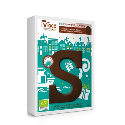 Chocoladeletter s puur pr op=op WILOCO