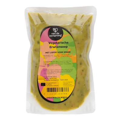 Vega erwtensoep DE OORSPRONG