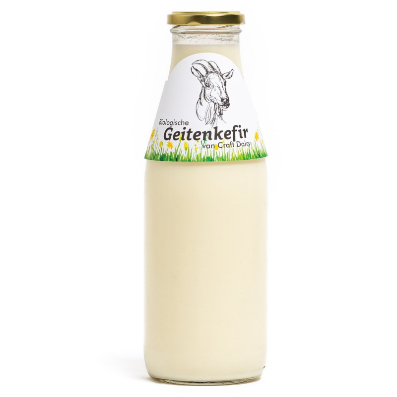 Geiten kefir glas