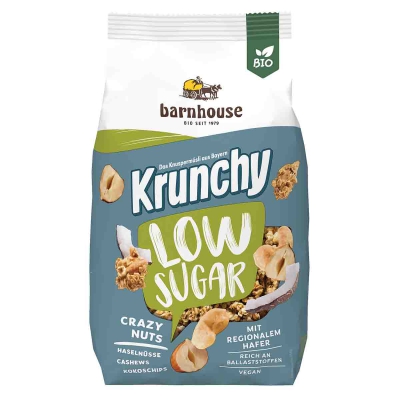 Krunchy low sugar crazy nuts BARNHOUSE
