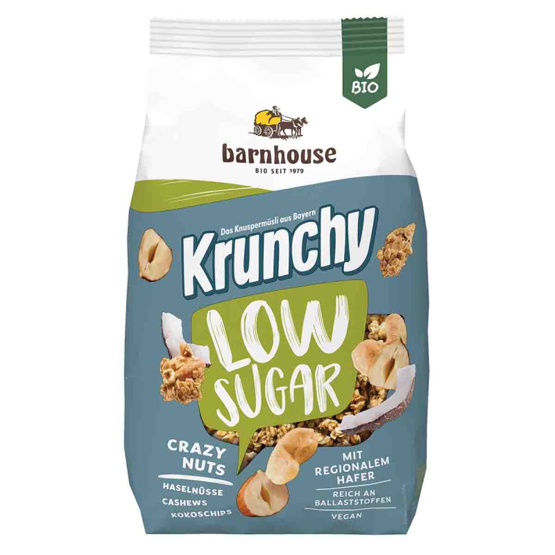 Krunchy low sugar crazy nuts