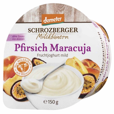 Yoghurt perzik maracuja SCHROZBERGER