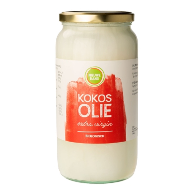 Kokosolie extra virgin NIEUWE BAND