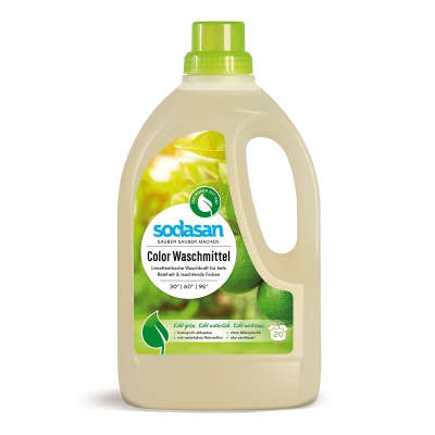 Vloeibaar wasmiddel color vegan SODASAN