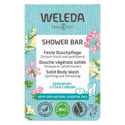 Shower bar geranium WELEDA