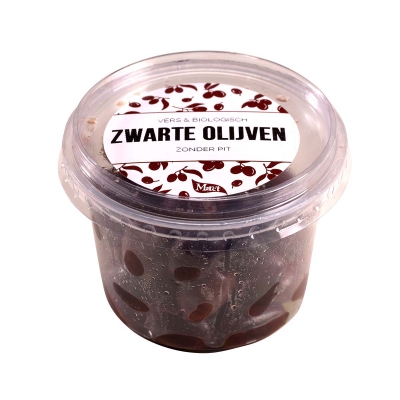 Olijven zwart zonder pit MARCT