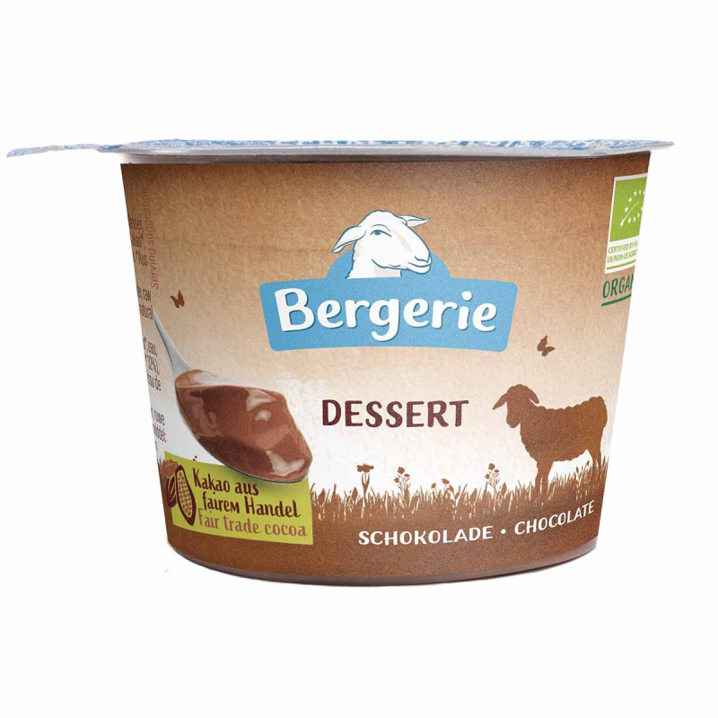 Schapen dessert chocolade