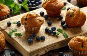 Blueberry muffins