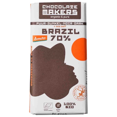 Brazil puur 70% met zeezout CHOCOLATEMAKERS