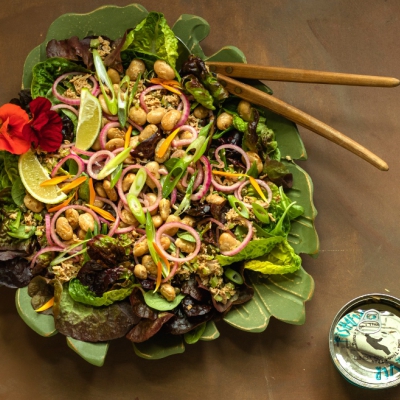 Tonijnsalade met boterbonen