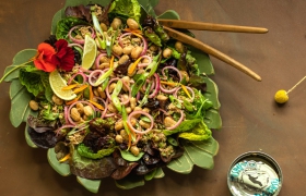 Tonijnsalade met boterbonen