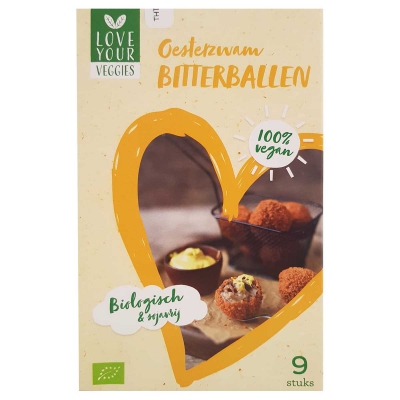 Bitterballen oesterzwam LOVE YOUR VEGGIES